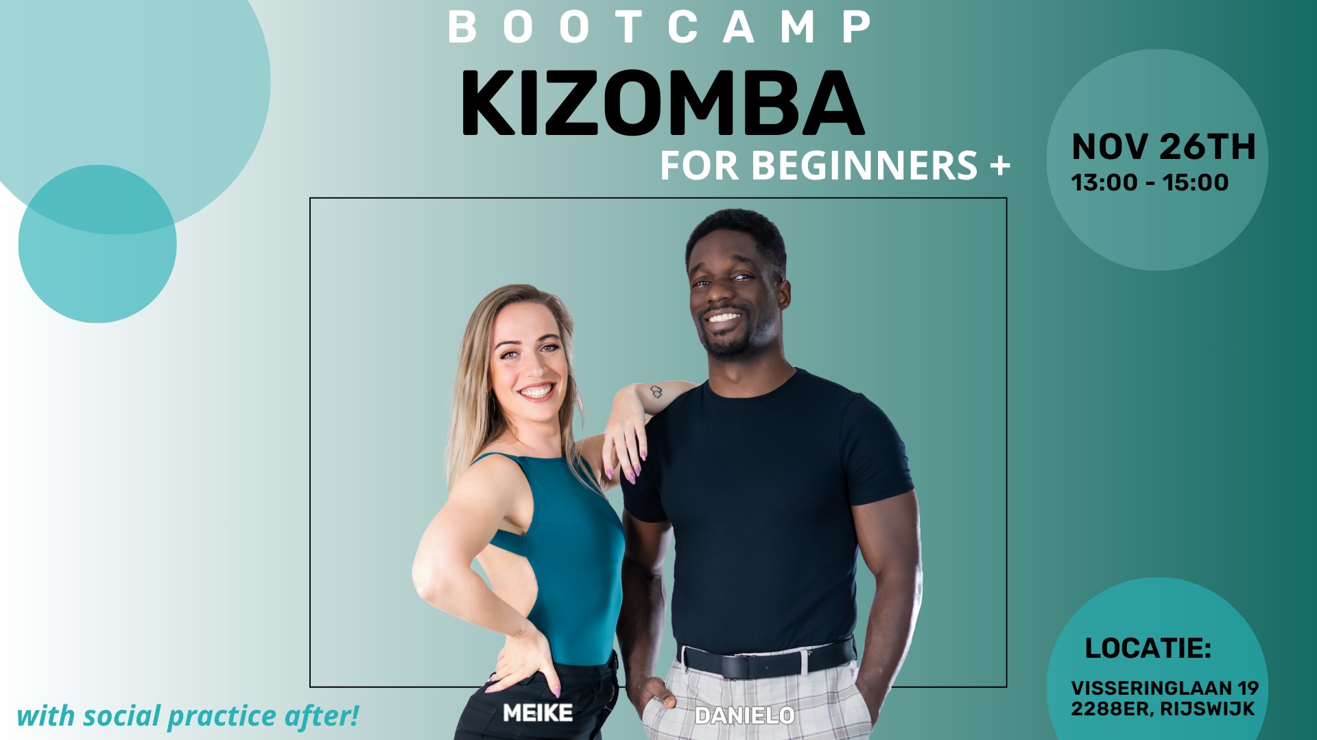 Kizomba Bootcamp for Beginners +