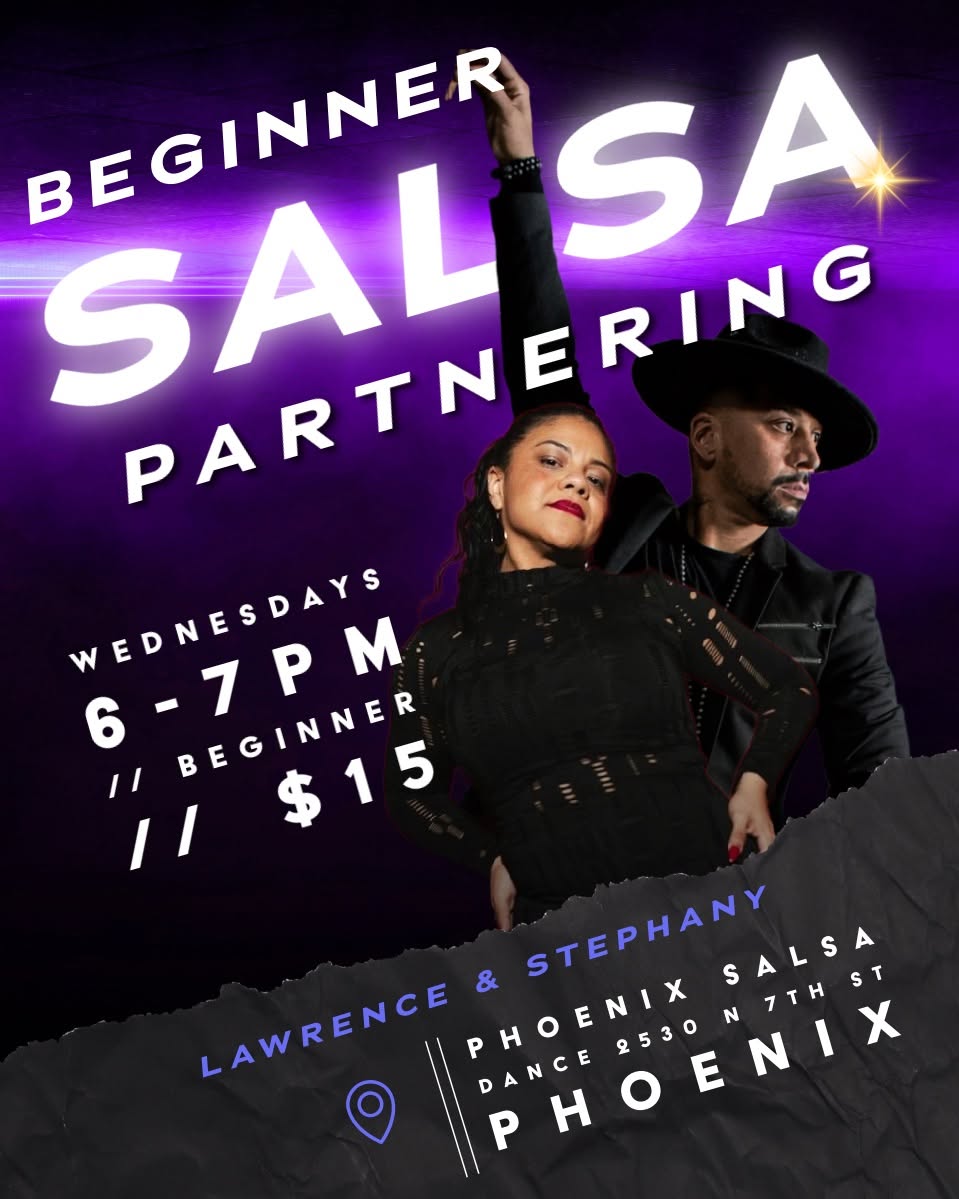 Wednesday Beginner Salsa Styling with Lawrence & Stephany!