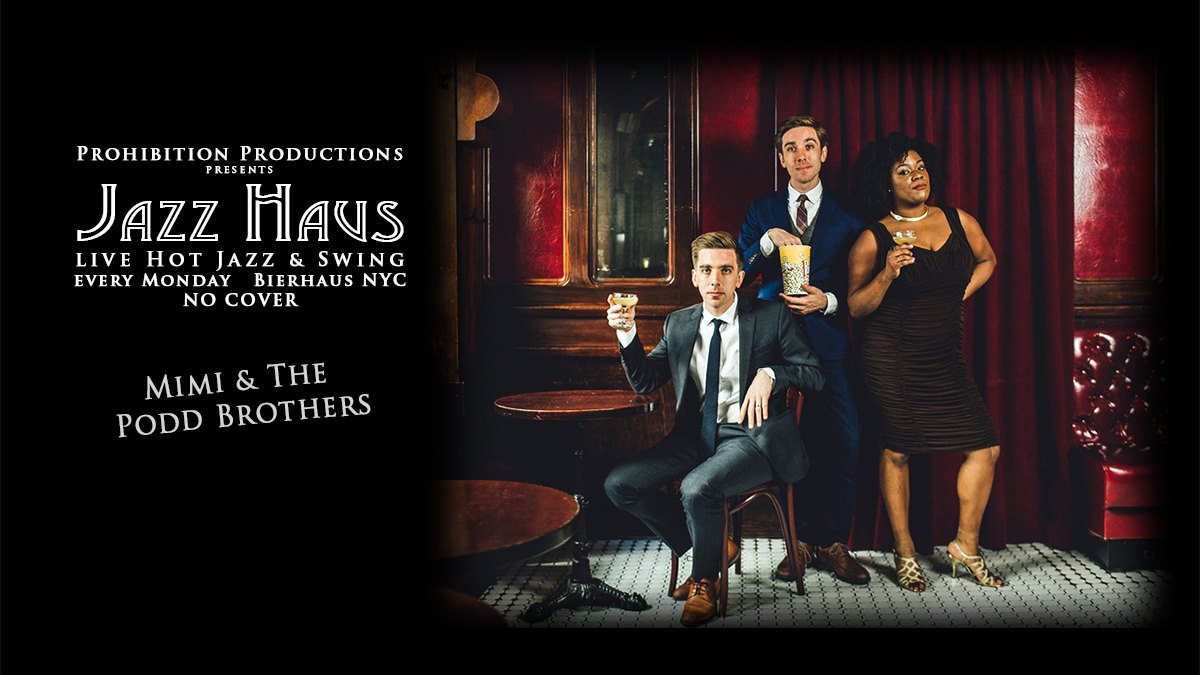 Jazz Haus: Mimi and The Podd Brothers (Feb 3rd)