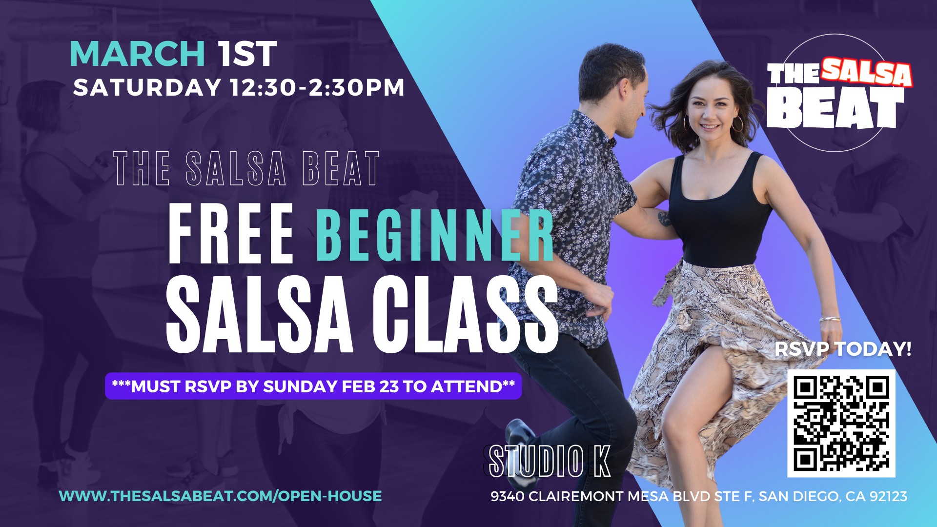 The Salsa Beat FREE Beginner Salsa Class