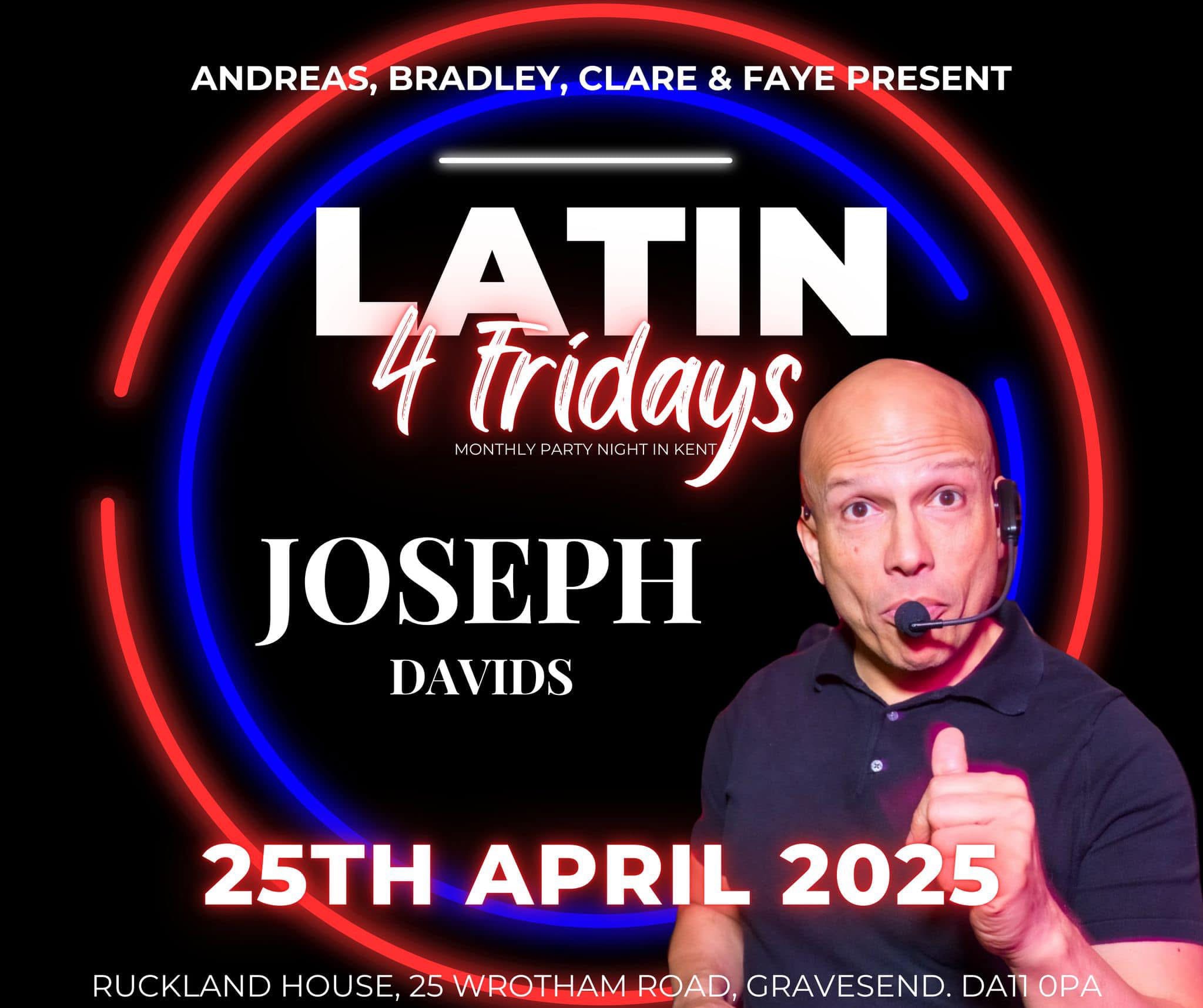 ⭐️ LATIN4Fridays APRIL party night ⭐️