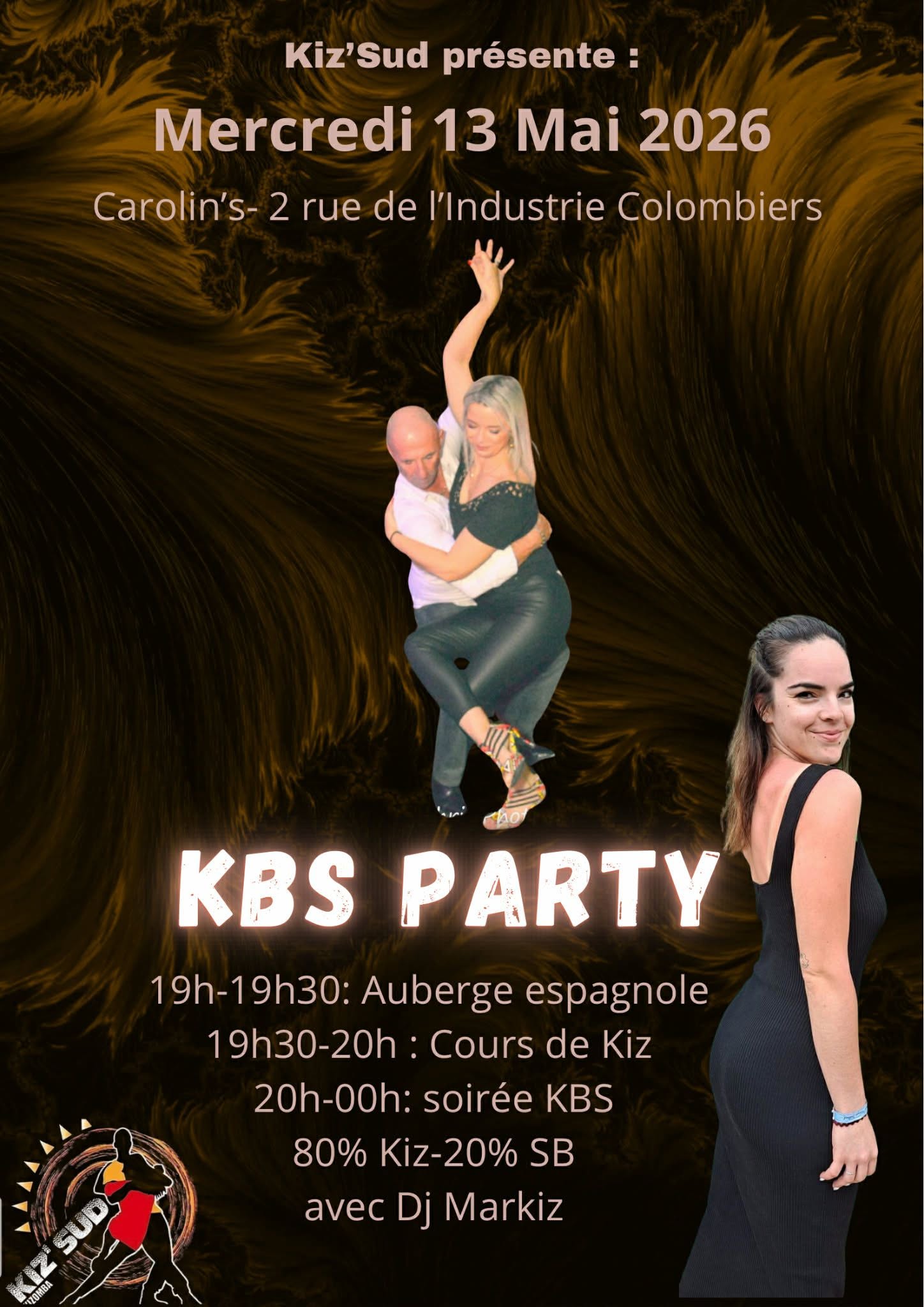 Carolin's soirée KBS veille de férie Mercredi 13 Mai