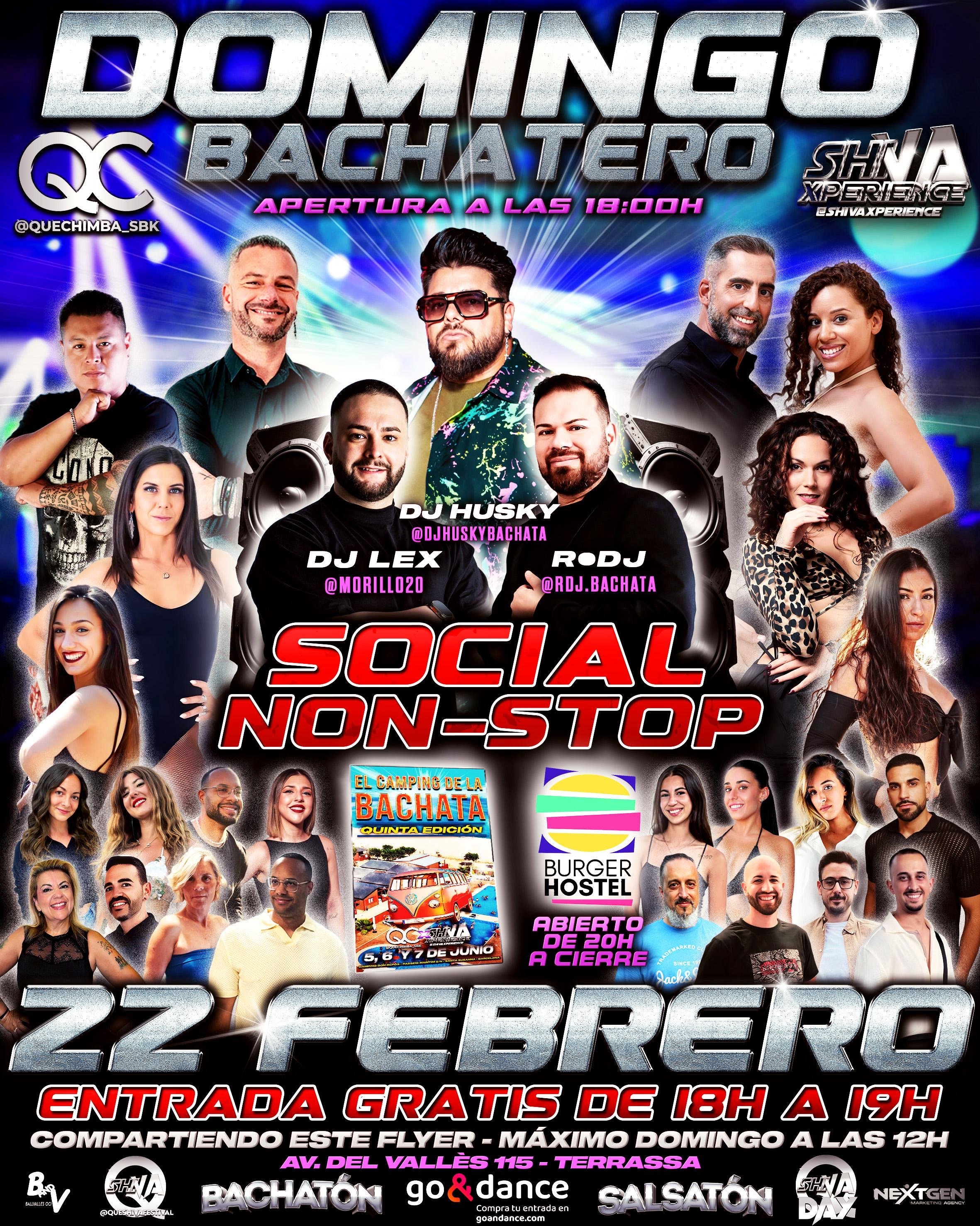 π₯π₯ DOMINGO BACHATERO π₯π₯ 22 DE FEBRERO QC β SHIVA π₯π₯