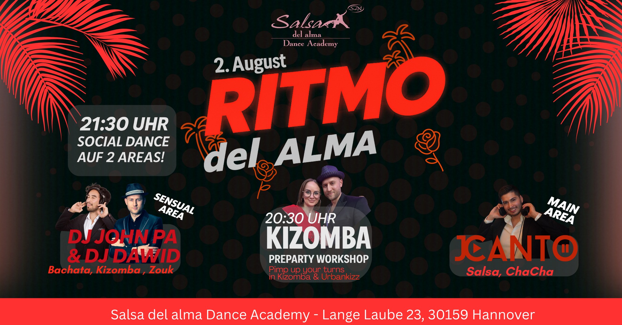Ritmo del alma Salsa Bachata Kizomba Zouk Hannover