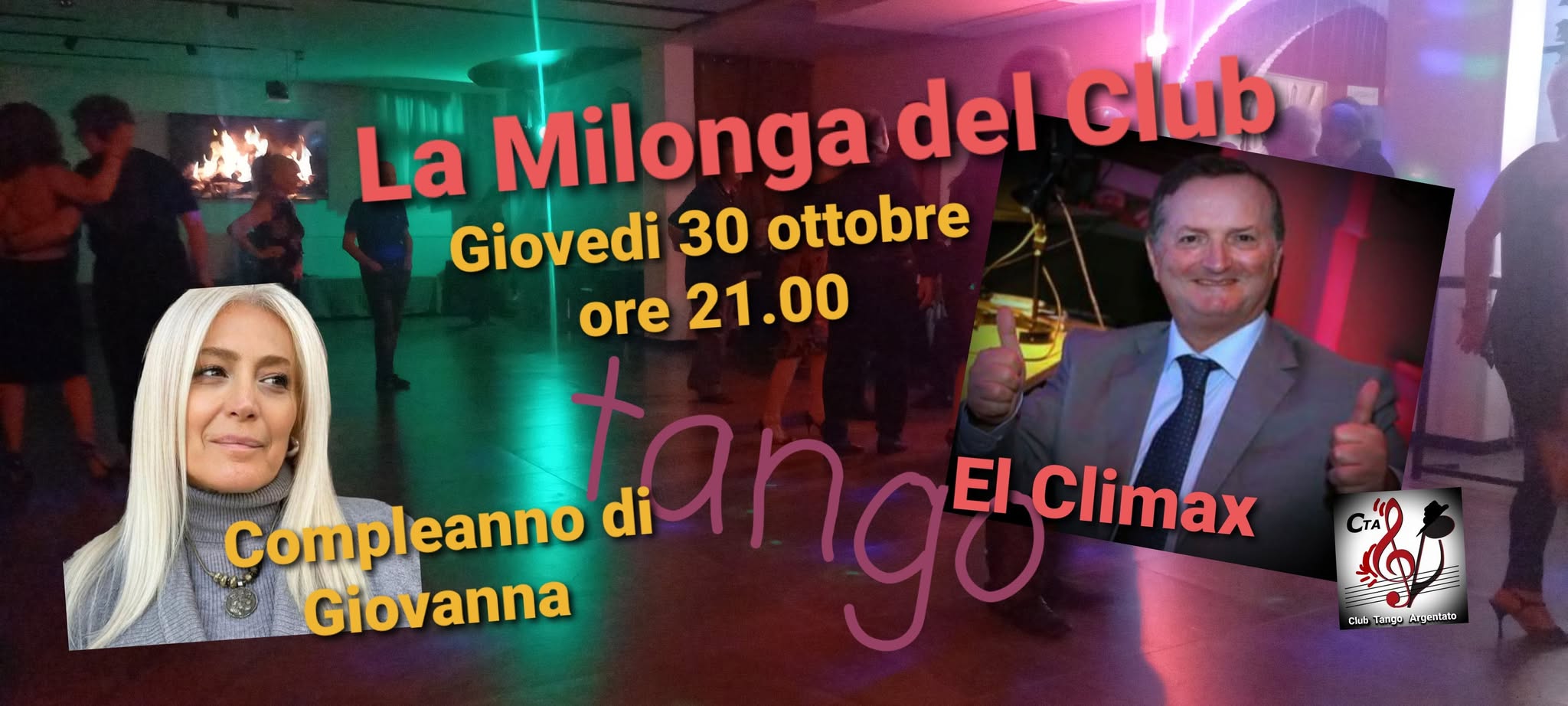 La Milonga del Club πΊ Compleanno di Giovanna π§