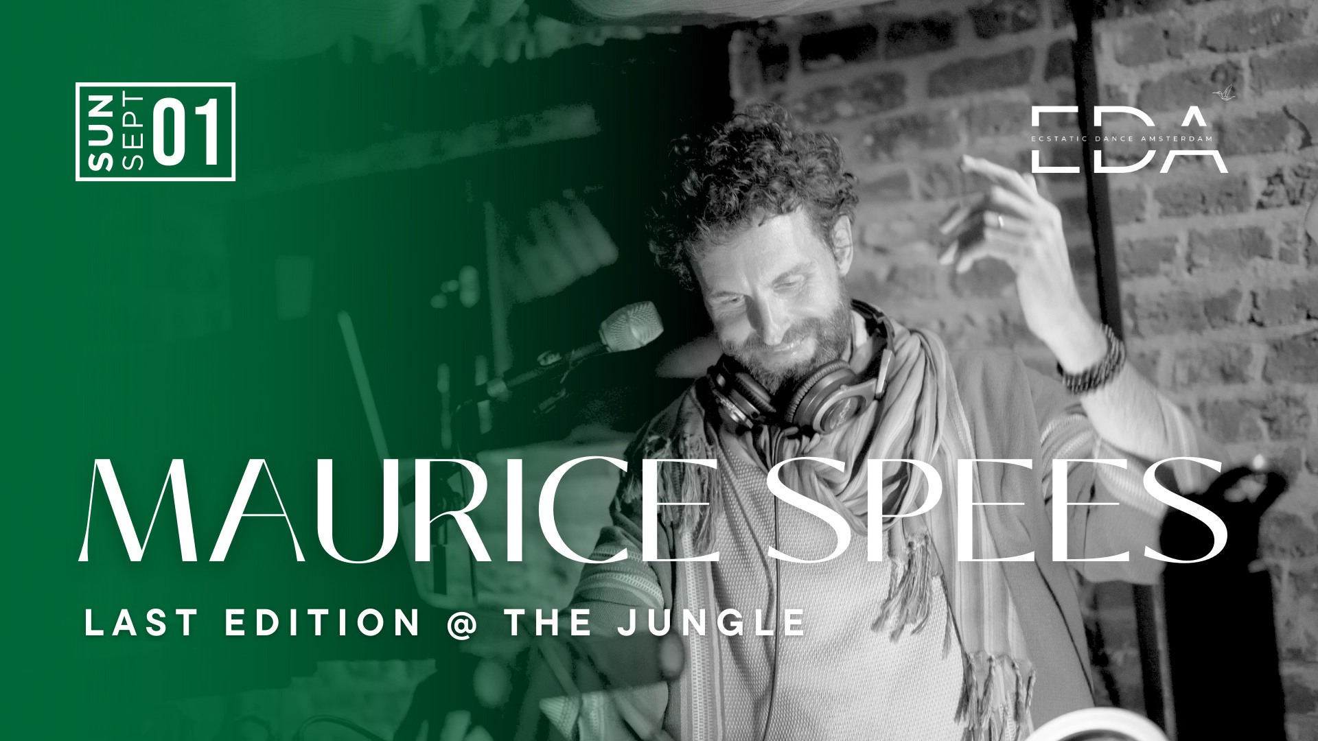 Ecstatic Dance Amsterdam โญ๏ธ FINAL DANCE AT THE JUNGLE Maurice Spees