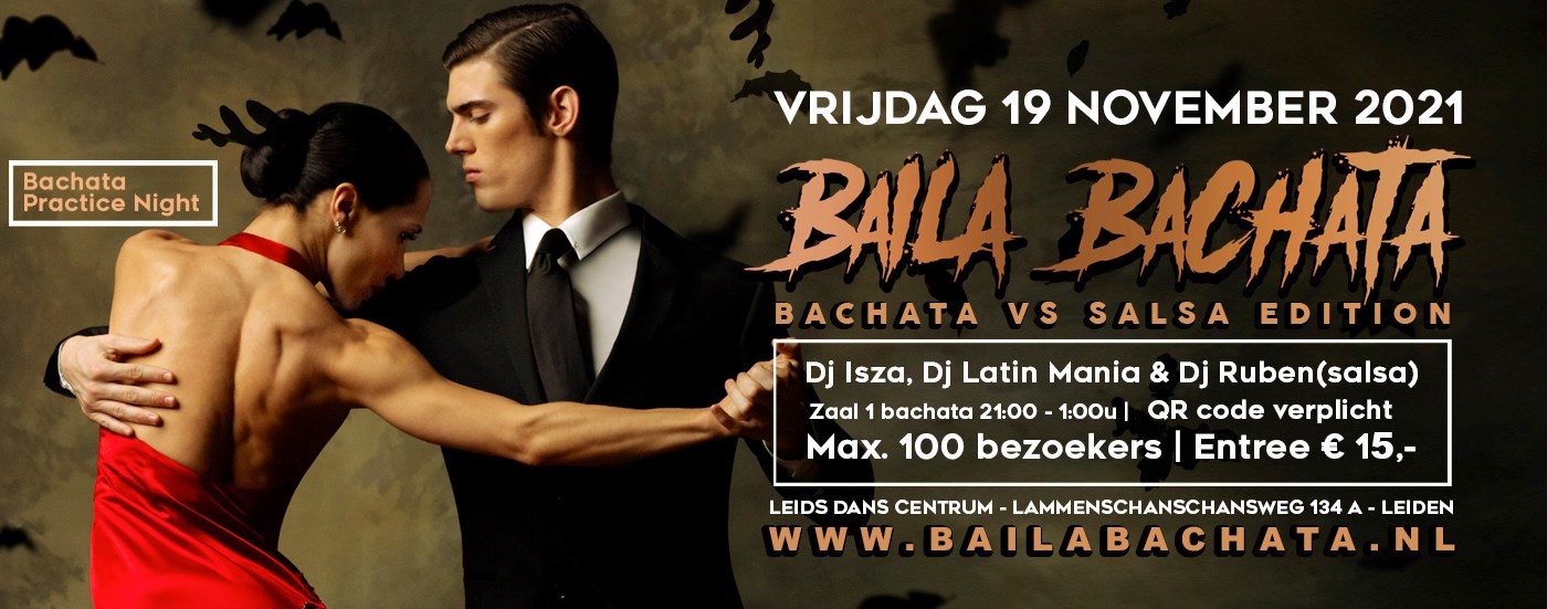 Baila bachata practice night 19 11