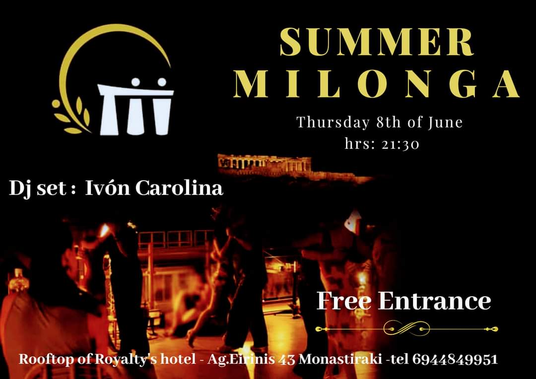 Summer Milonga - Balcón de tango - DJ set Ivón Carolina