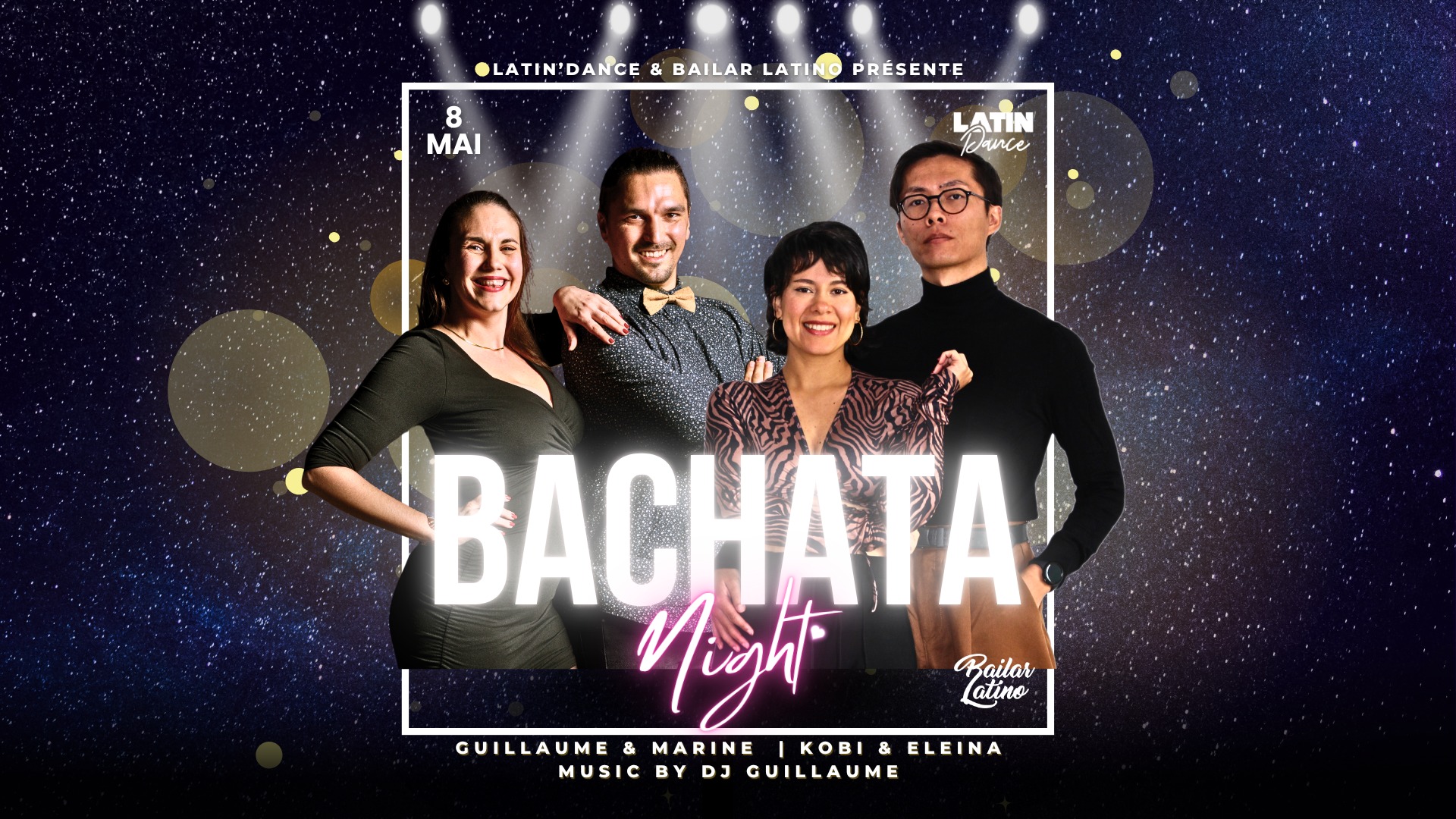 🩷 BACHATA NIGHT 🩷 #05 by Latin'Dance & Bailar Latino