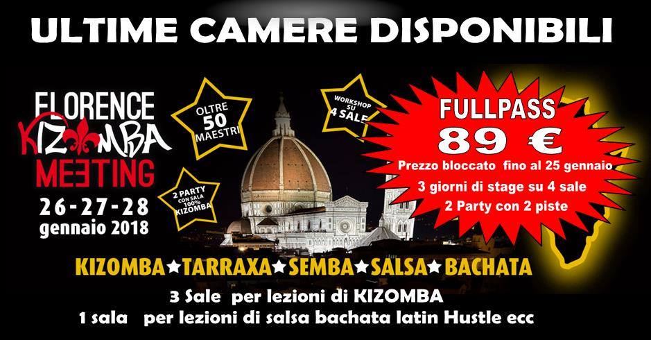 5° Florence Kizomba Meeting 26 27 28 gennaio 2018
