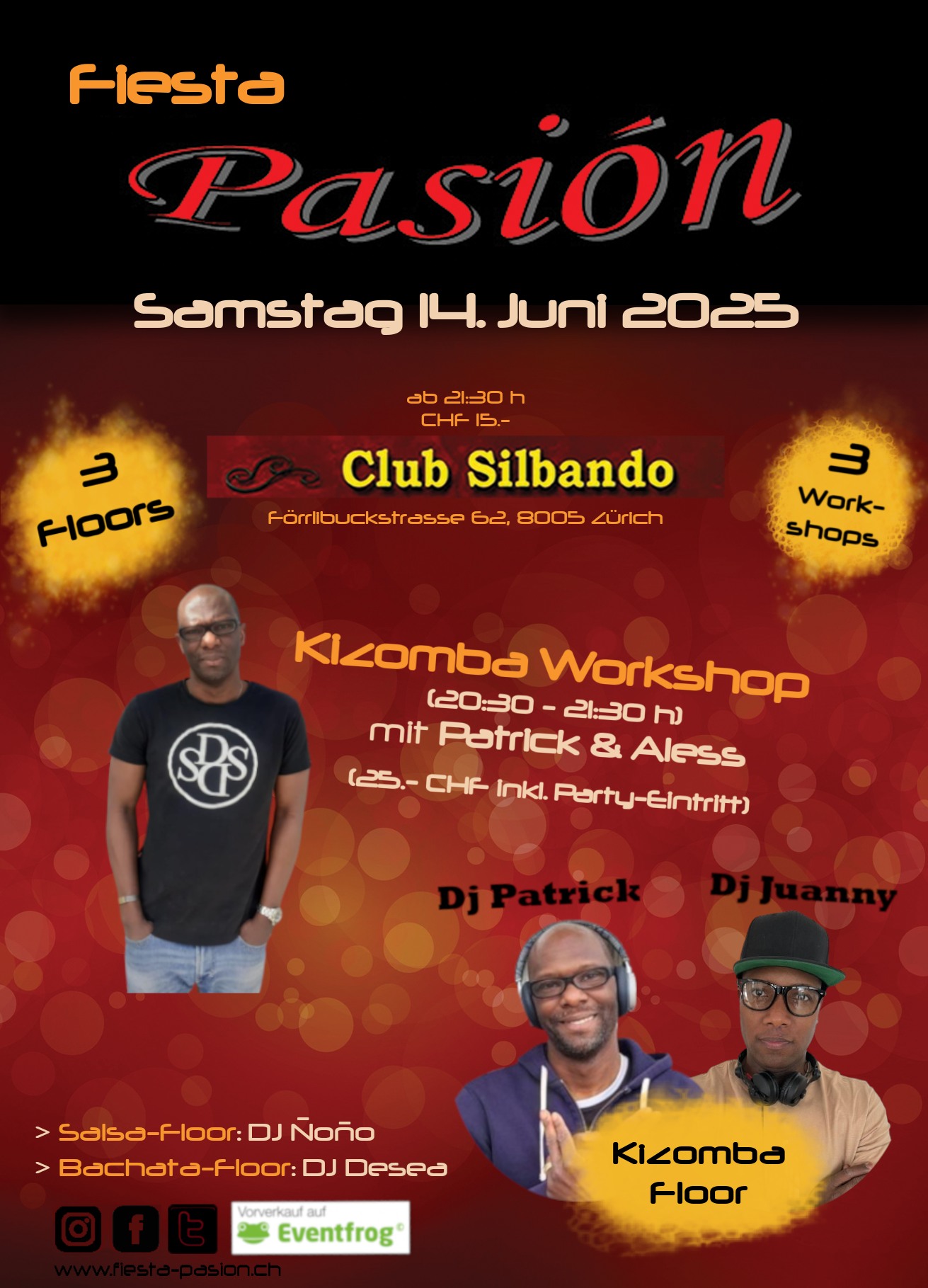 Kizomba Workshop mit Patrick & Aless