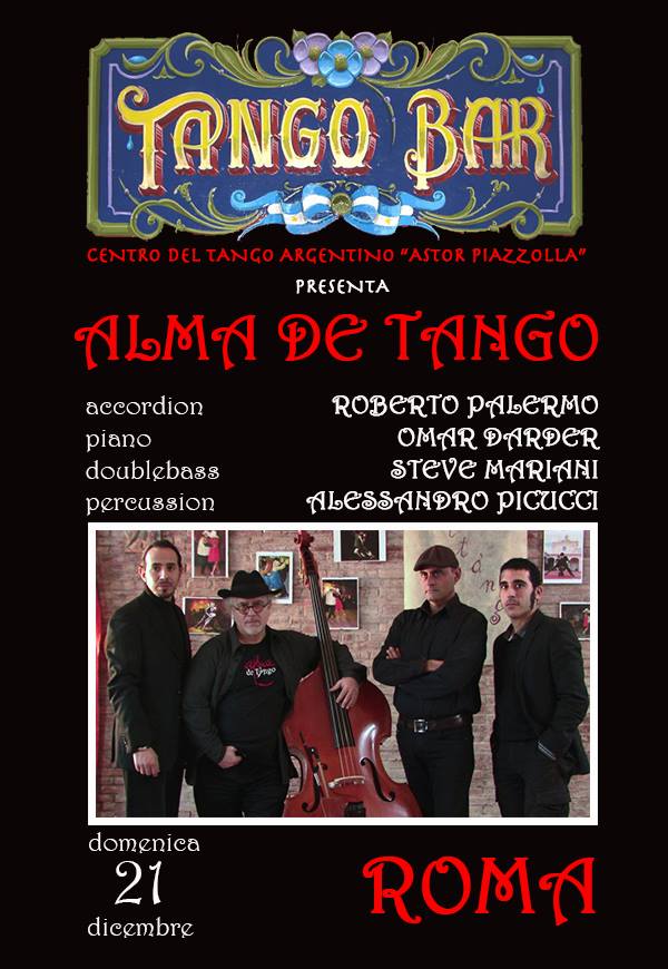 Alma de Tango @ Milonga di Natale al Tango Bar