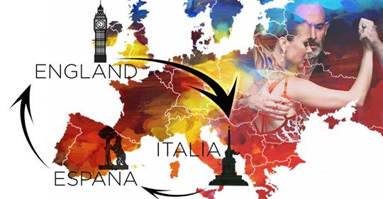 Joe & Lucila Online Tango Tour - Italia Sabato 20 giugno H 19:00