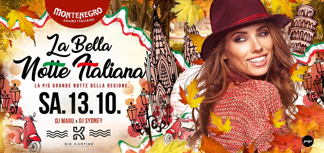 La Bella Notte Italiana • KÖLN • Indoor & Open Air