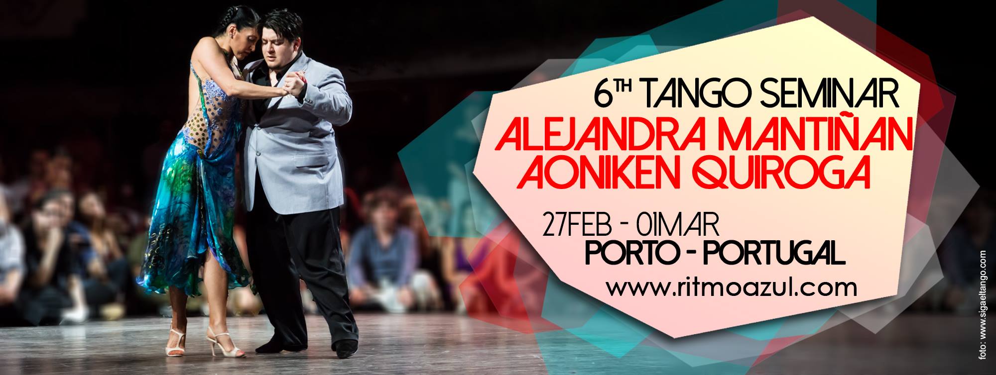 6th Tango Seminar Alejandra Mantiñan & Aoniken Quiroga