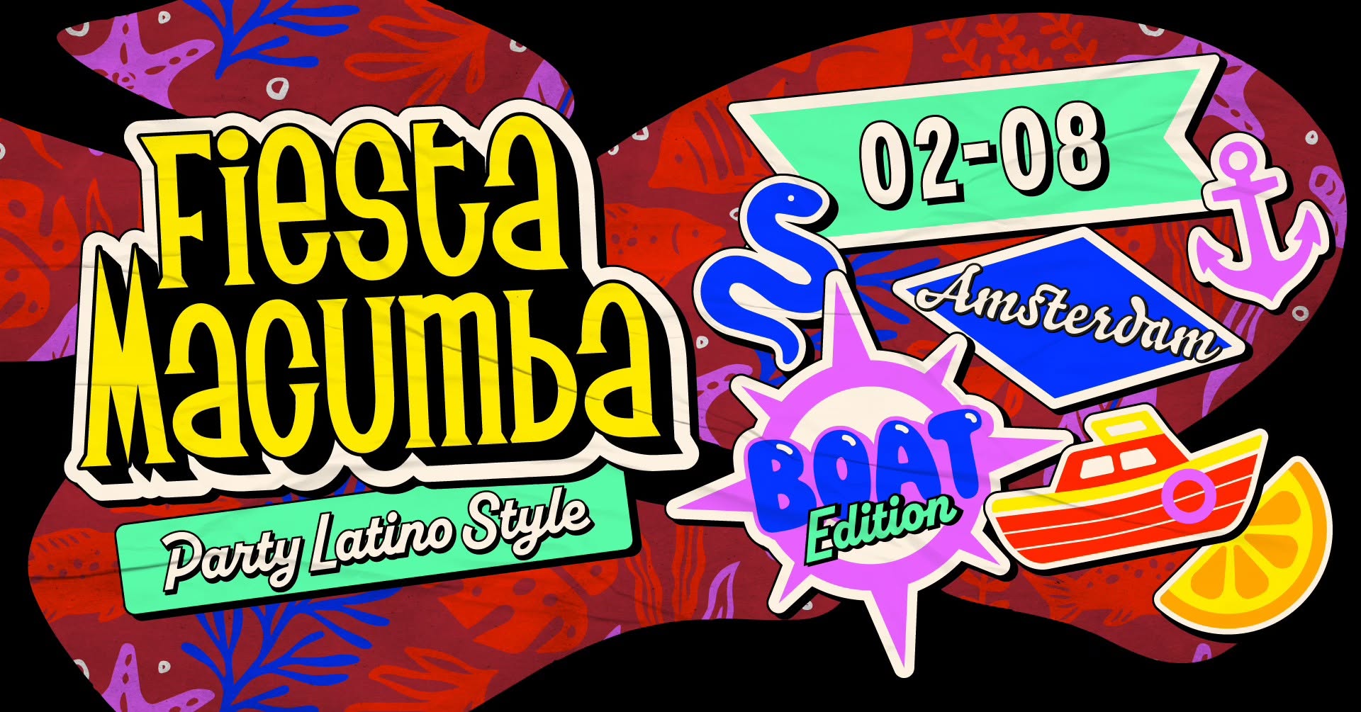Fiesta Macumba ⚓ Boat Party Amsterdam