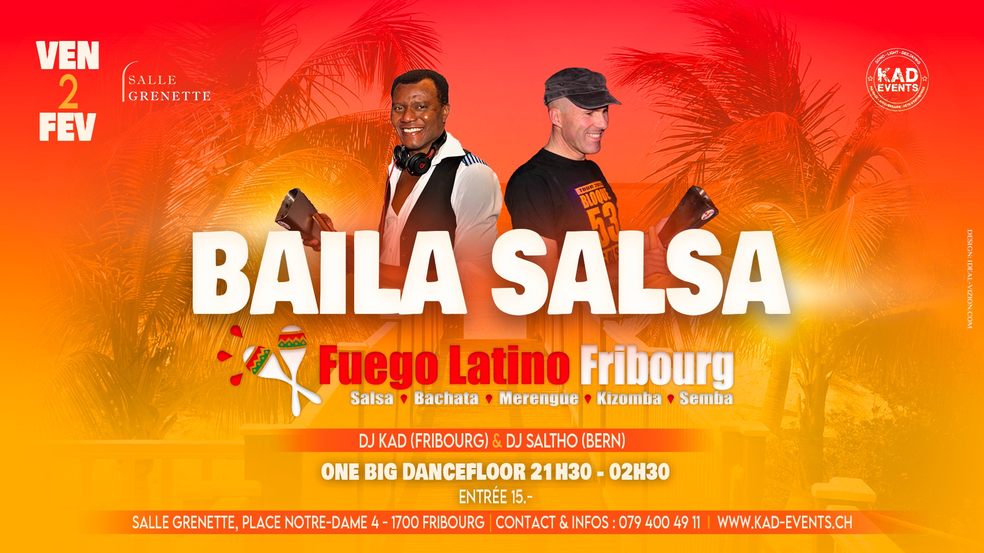 FUEGO LATINO "Baila Salsa"