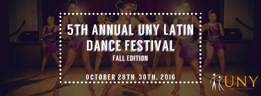5TH ANNUAL UNY SPRING SALSA WEEKEND APRIL 22ND-24TH, 2016