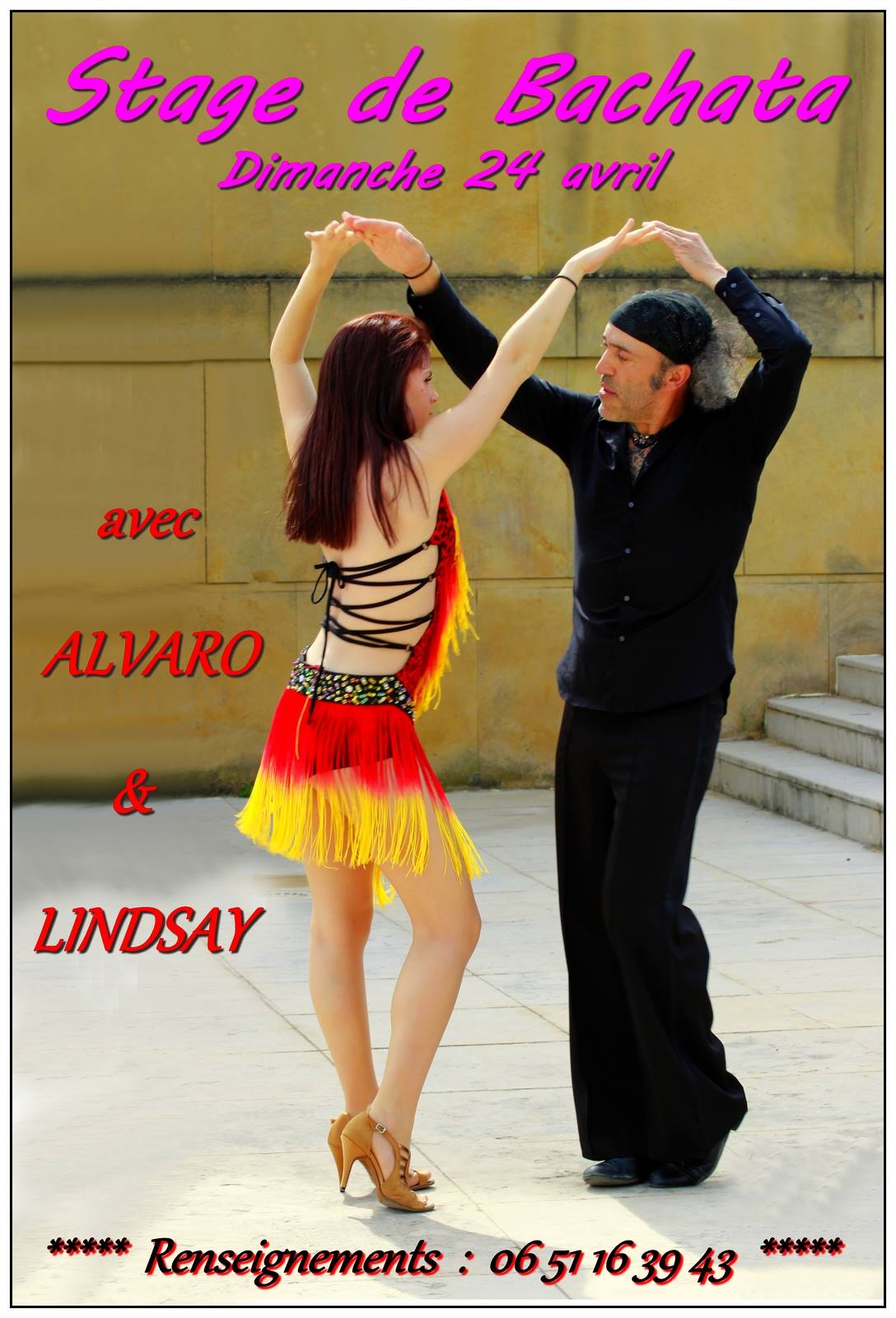 Stage de BACHATA avec Alvaro & Lindsay
