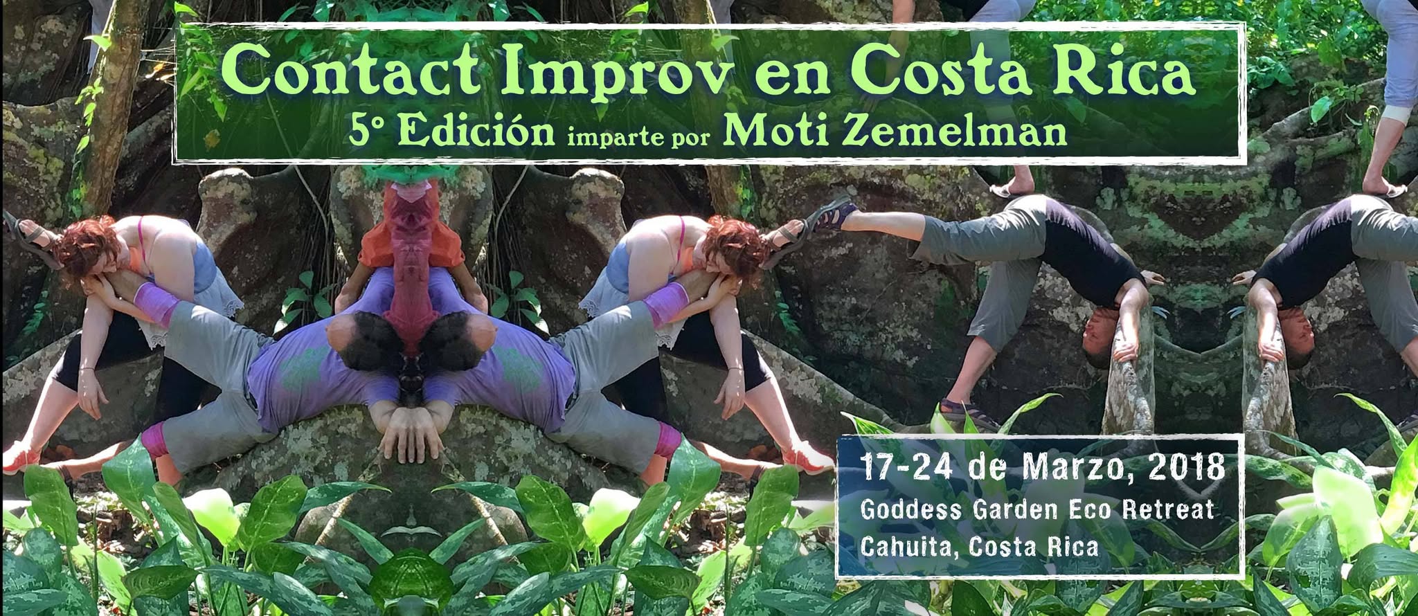 5º Edición - Retiro de Contact Improv en Costa Rica