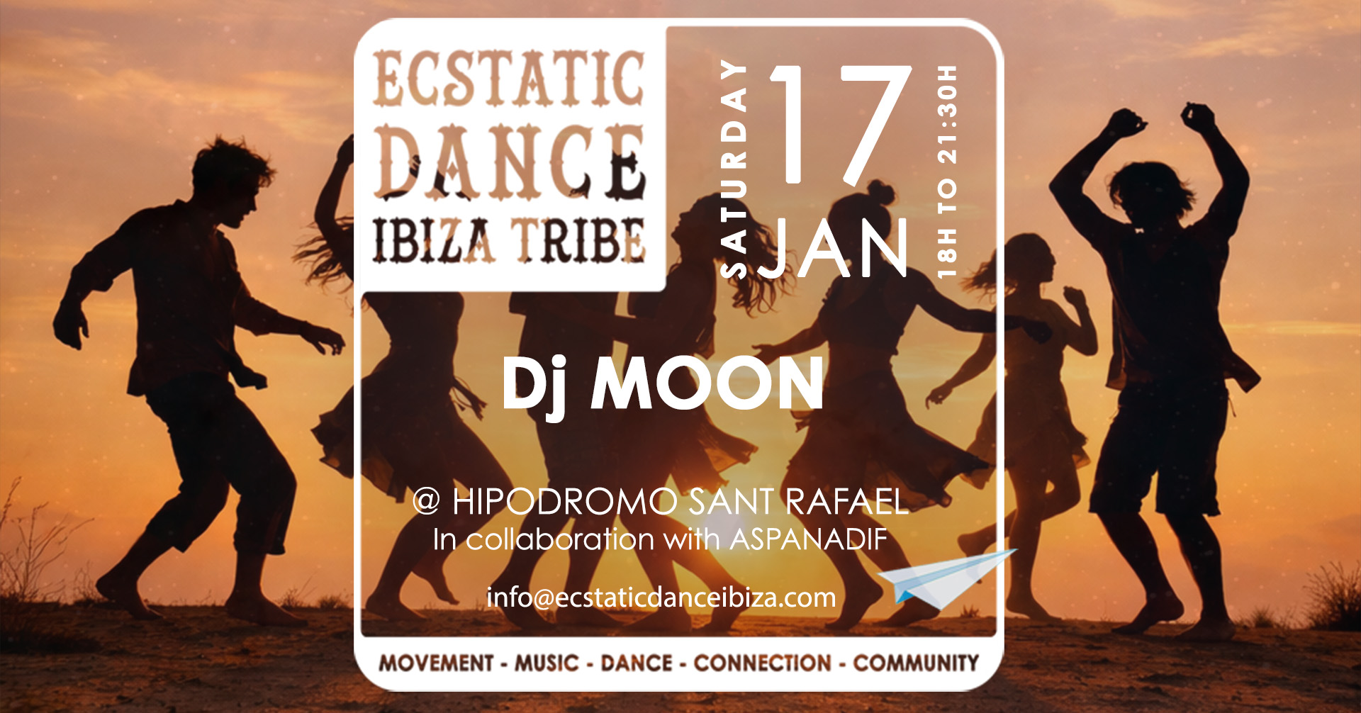 ECSTATIC DANCE IBIZA DJ MOON