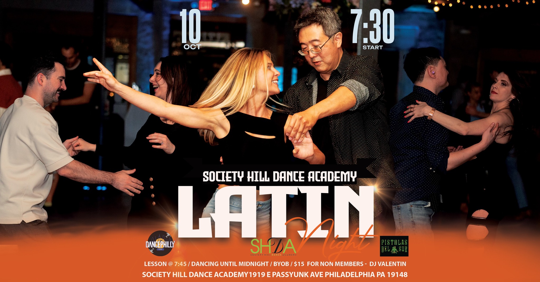 Society Hill Dance Academy October LATIN NIGHT!