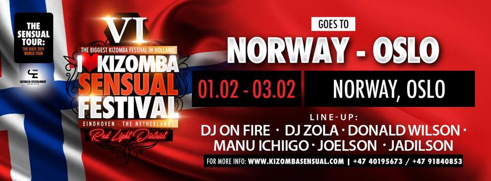 I Love Kizomba Festival Promo Tour 2019- Oslo