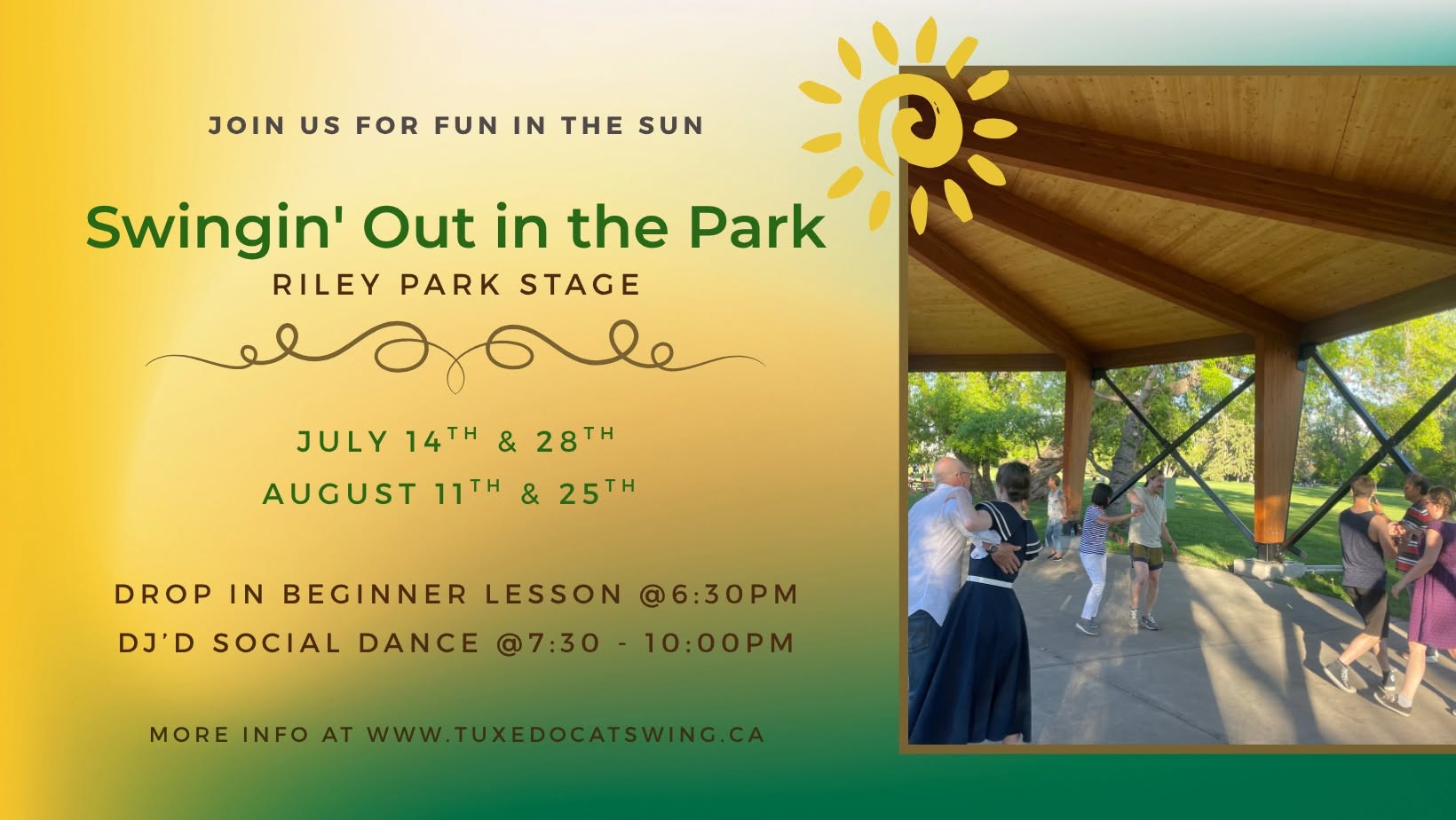 Swingin' Out in the Park - Outdoor Swing Dance Lesson & Social