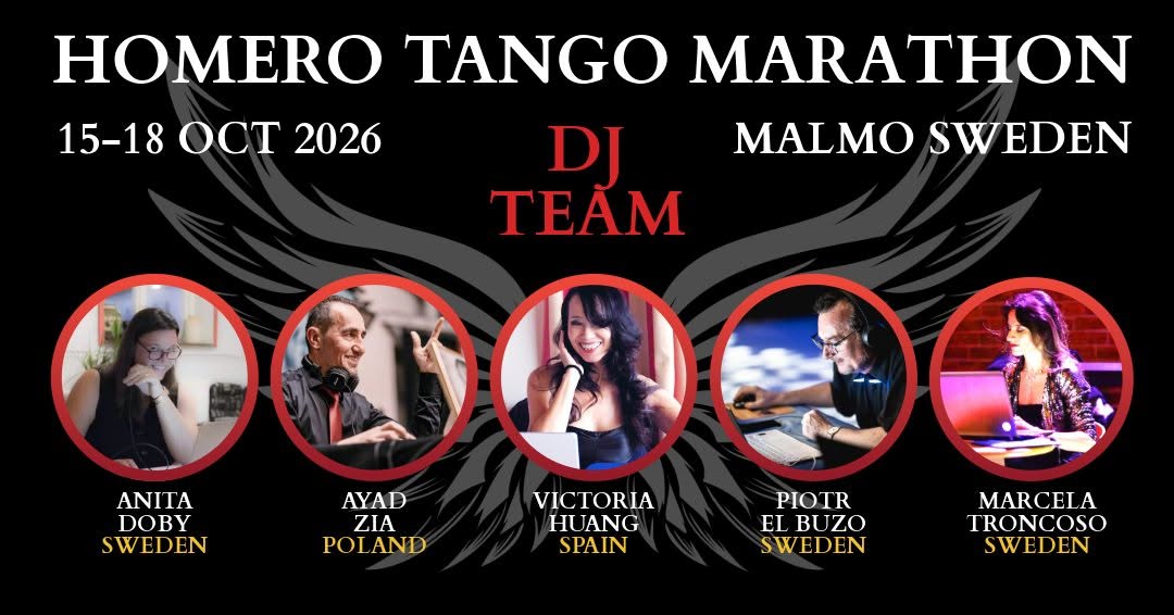 HOMERO TANGO MARATHON 10 15-18 OCT 2026