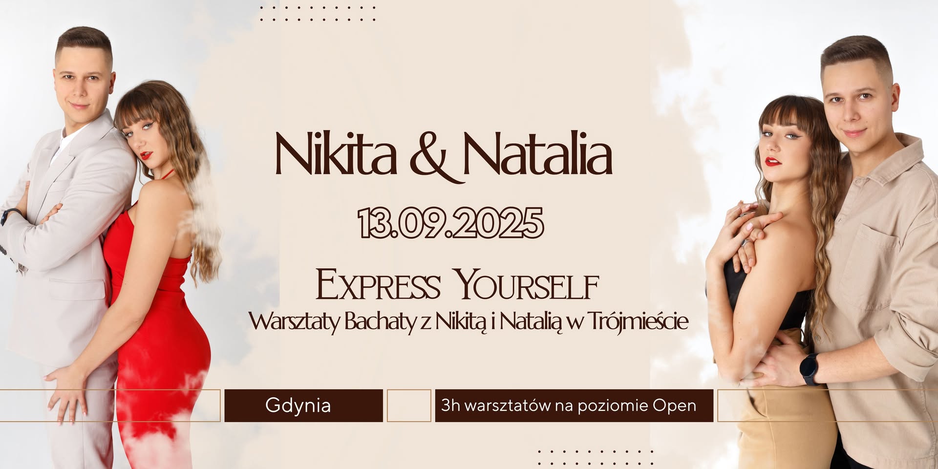 Express Yourself, czyli warsztaty bachaty z Nikitą i Natalią w Gdyni