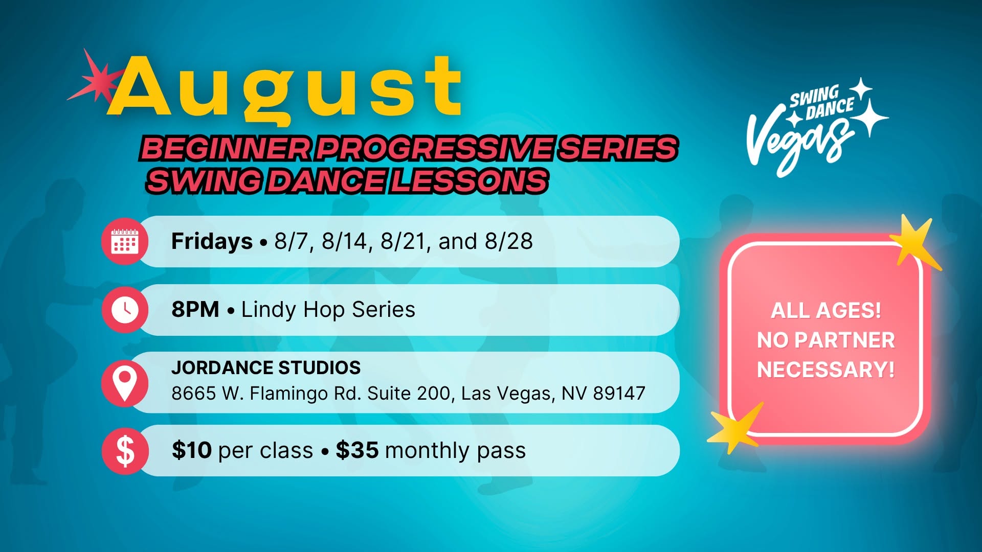 Beginner Progressive Series - Swing Dance Lessons