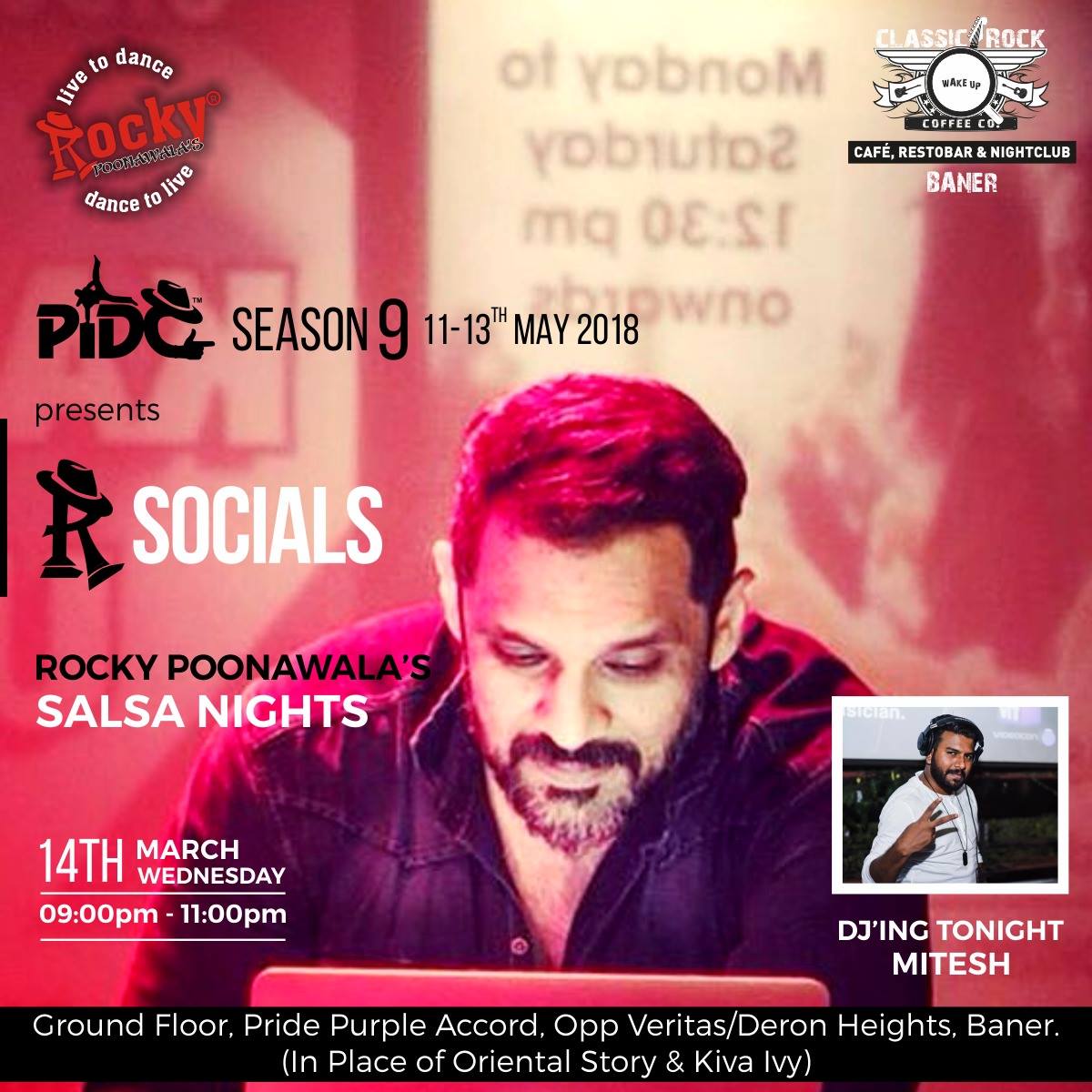 Pidc 9 presents Rsocials salsa nights