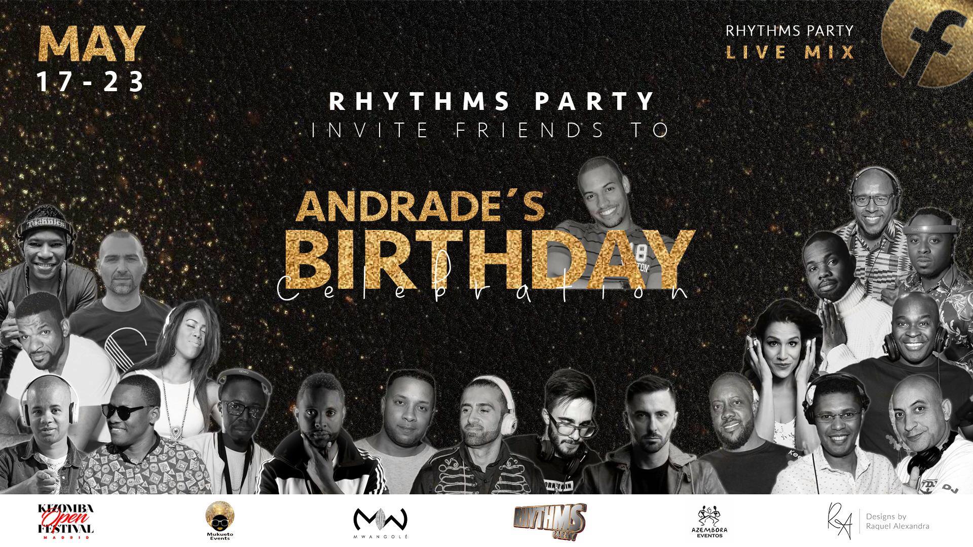 Rhythms Party invites friends to Andrade's birthday