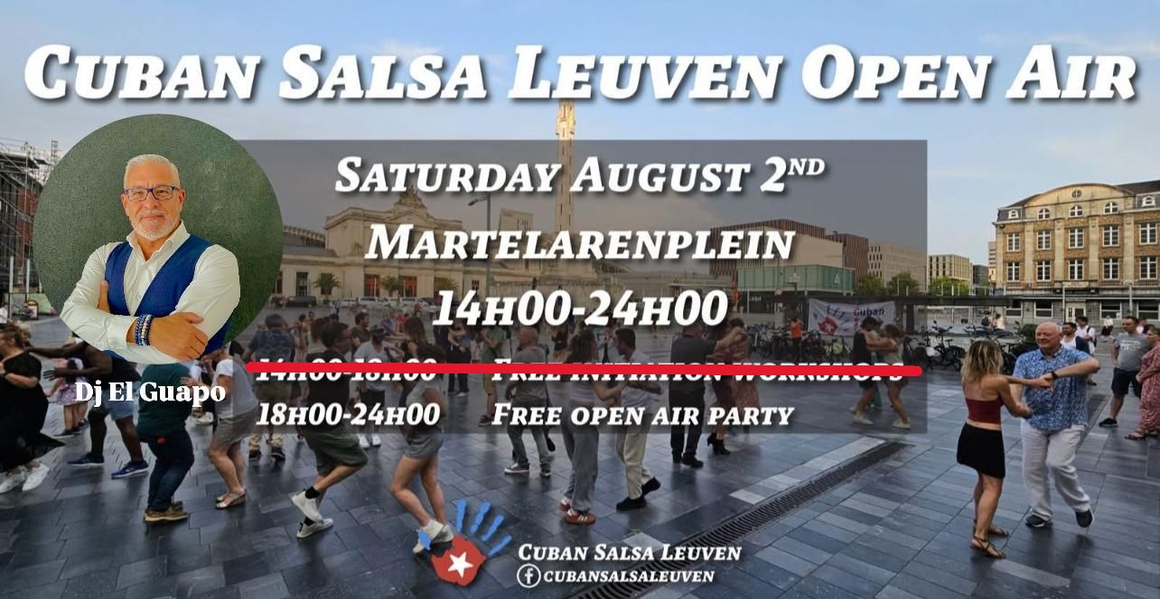 Cuban Salsa Leuven Open Air Third Edition - Free salsa party & workshops!