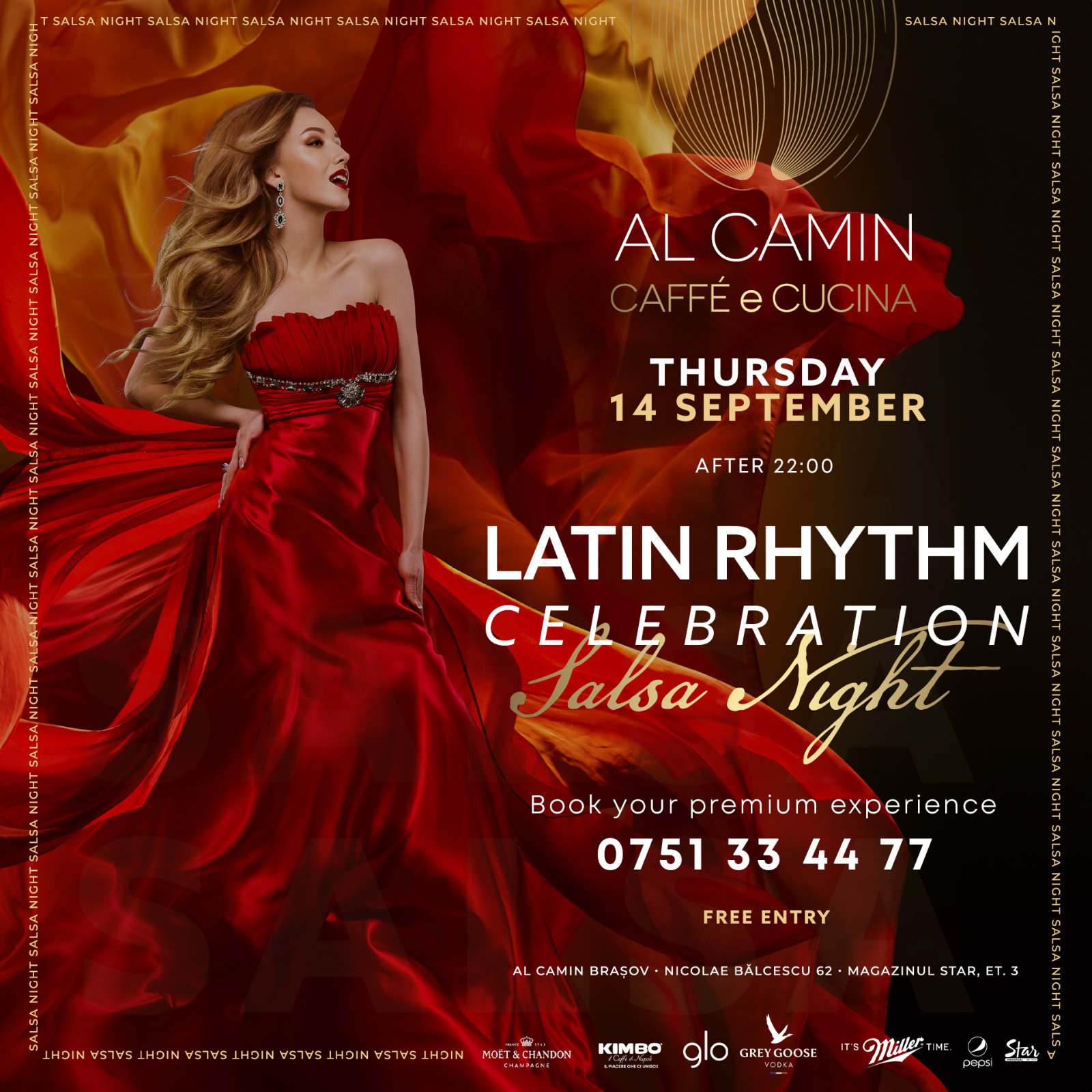 SALSA & BACHATA & KIZOMBA PARTY