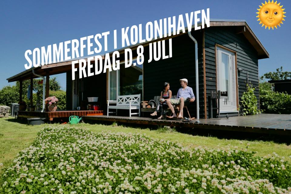 Sommerfest i kolonihaven