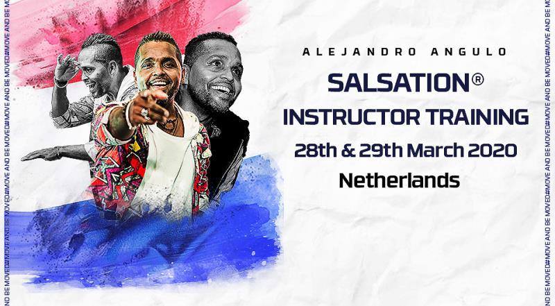 Salsation® Instructor Training Alejandro Amsterdam, Netherlands