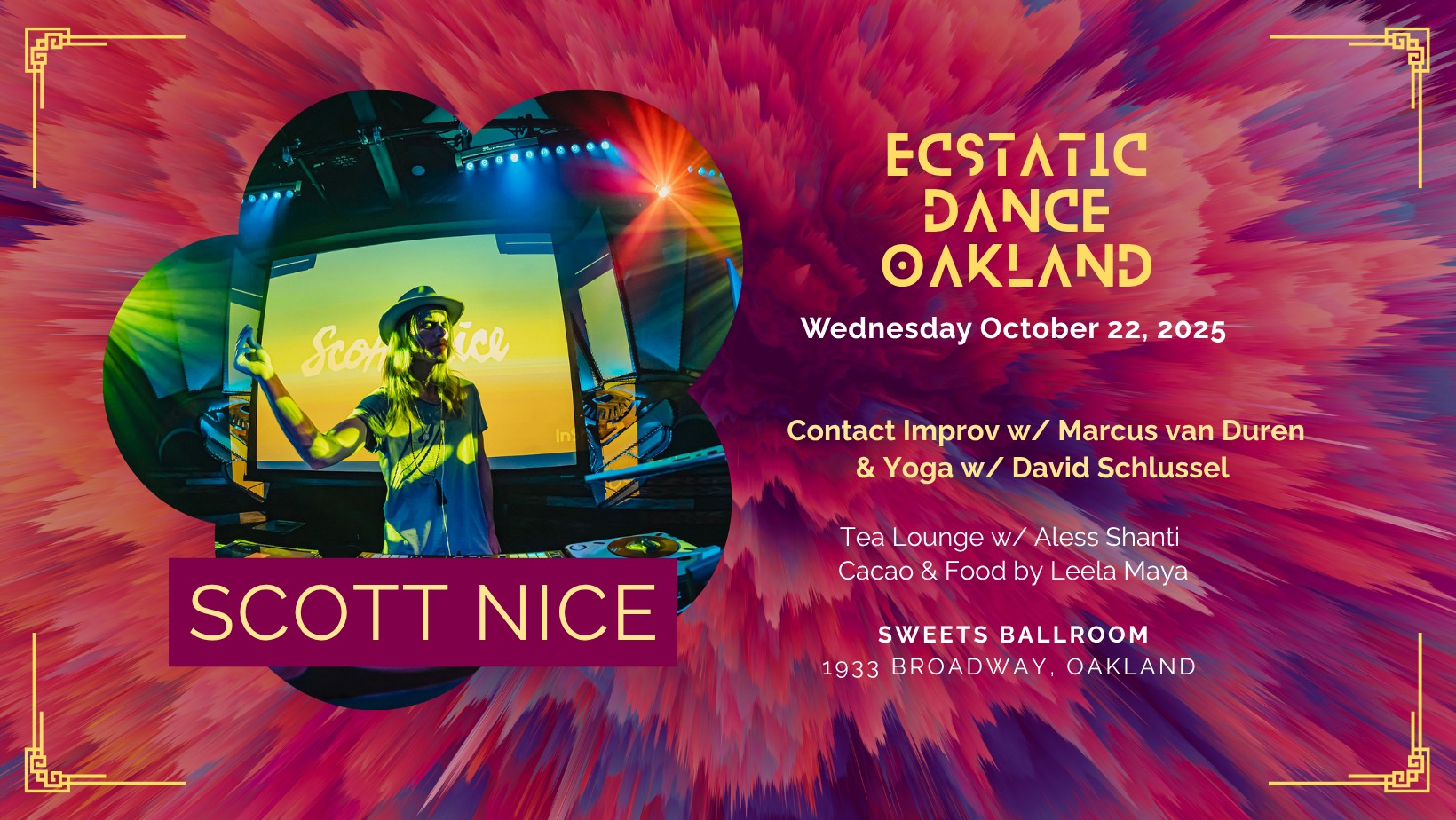 Ecstatic Dance Oakland: Featuring Scott Nice