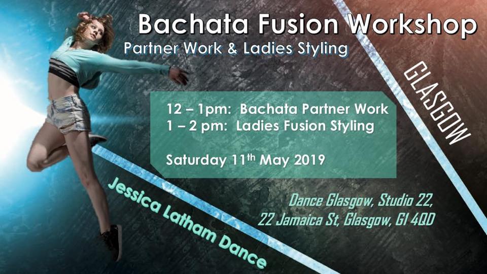 Bachata Fusion Workshop in Glasgow with Jessica