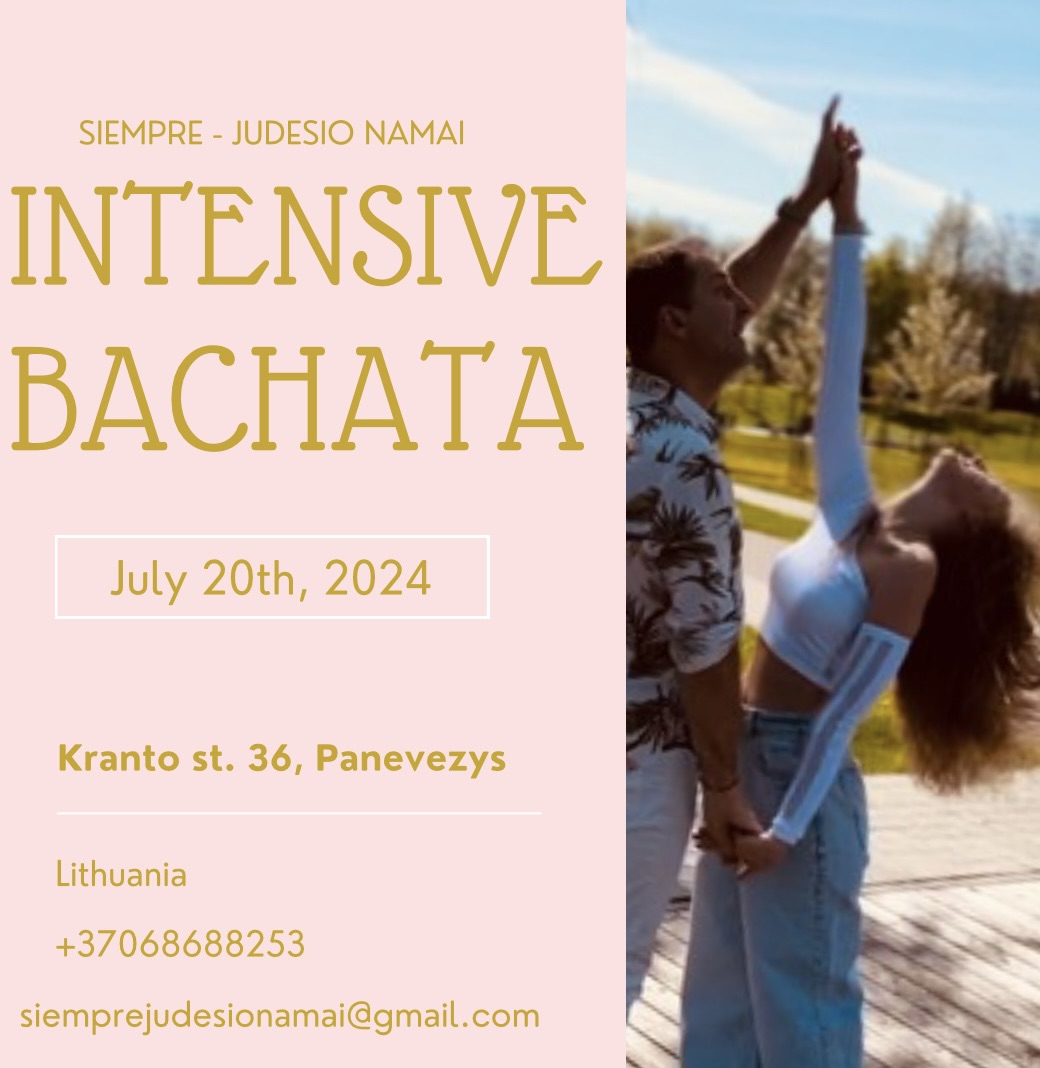 Bachata Intensive Panevėžyje!
