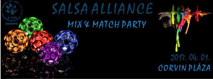 Salsa Alliance - Mix & Match Party, a Corvin plázában