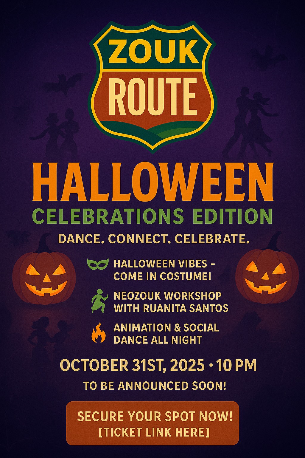 ZOUK ROUTE - HALLOWEEN CELEBRATIONS EDITION