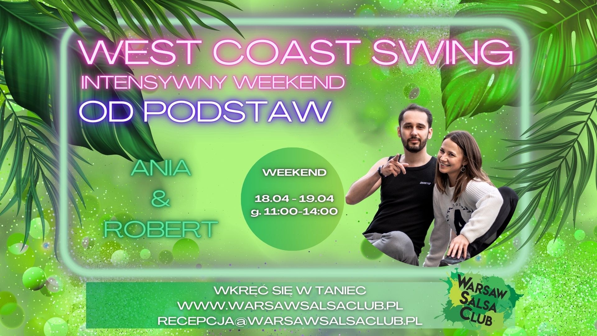 West Coast Swing od podstaw weekend