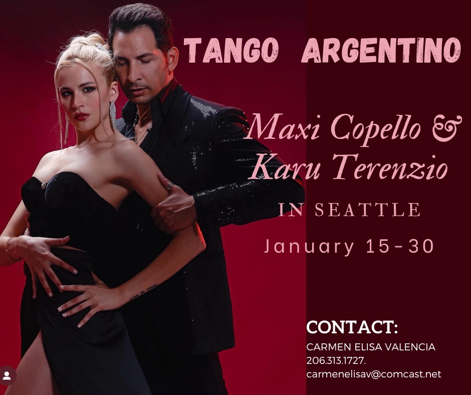 MAXI COPELLO back in SEATTLE Jan. 15-27 2025