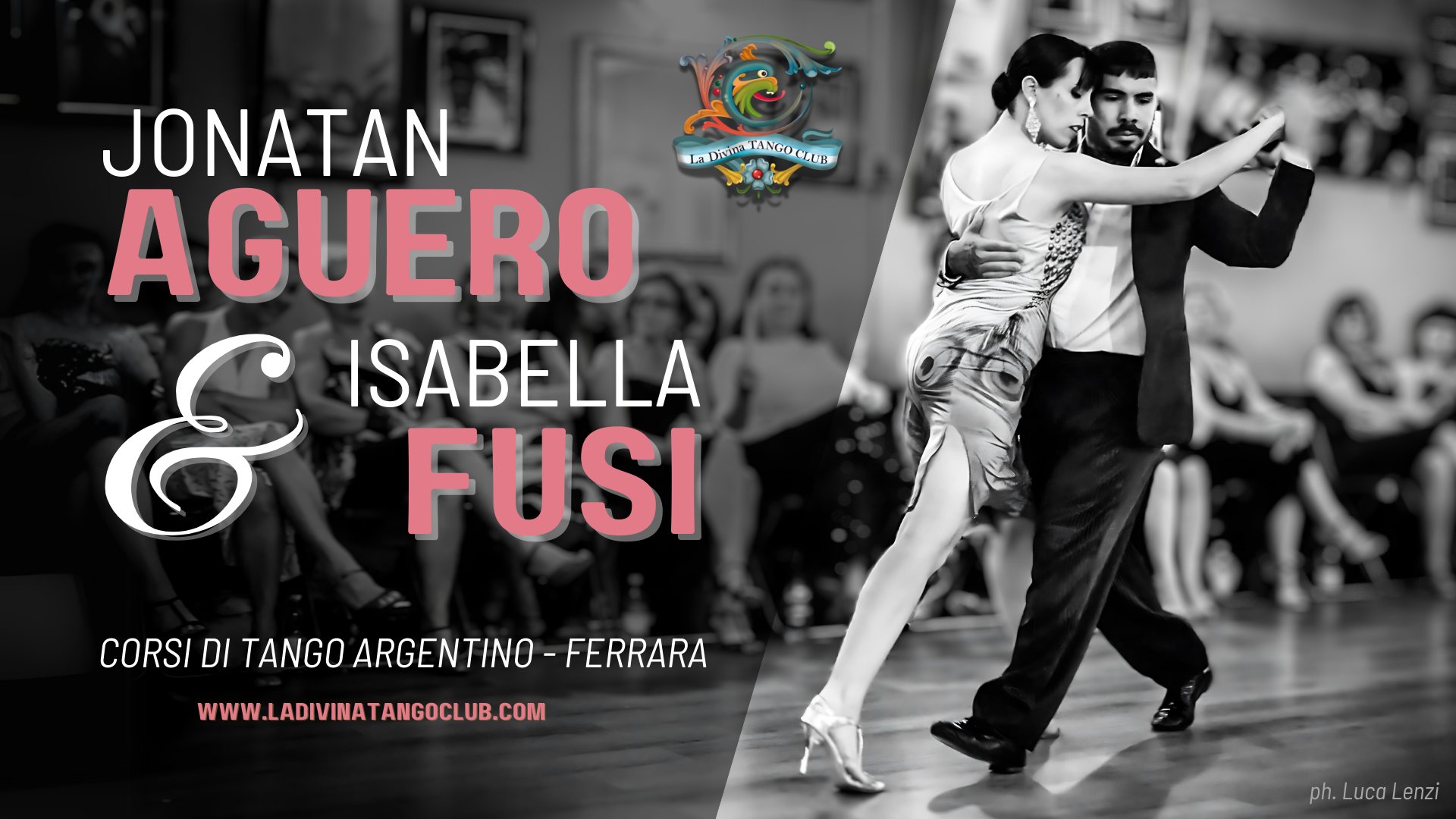 Corso di Tango Argentino con Jonatan Aguero e Isabella Fusi