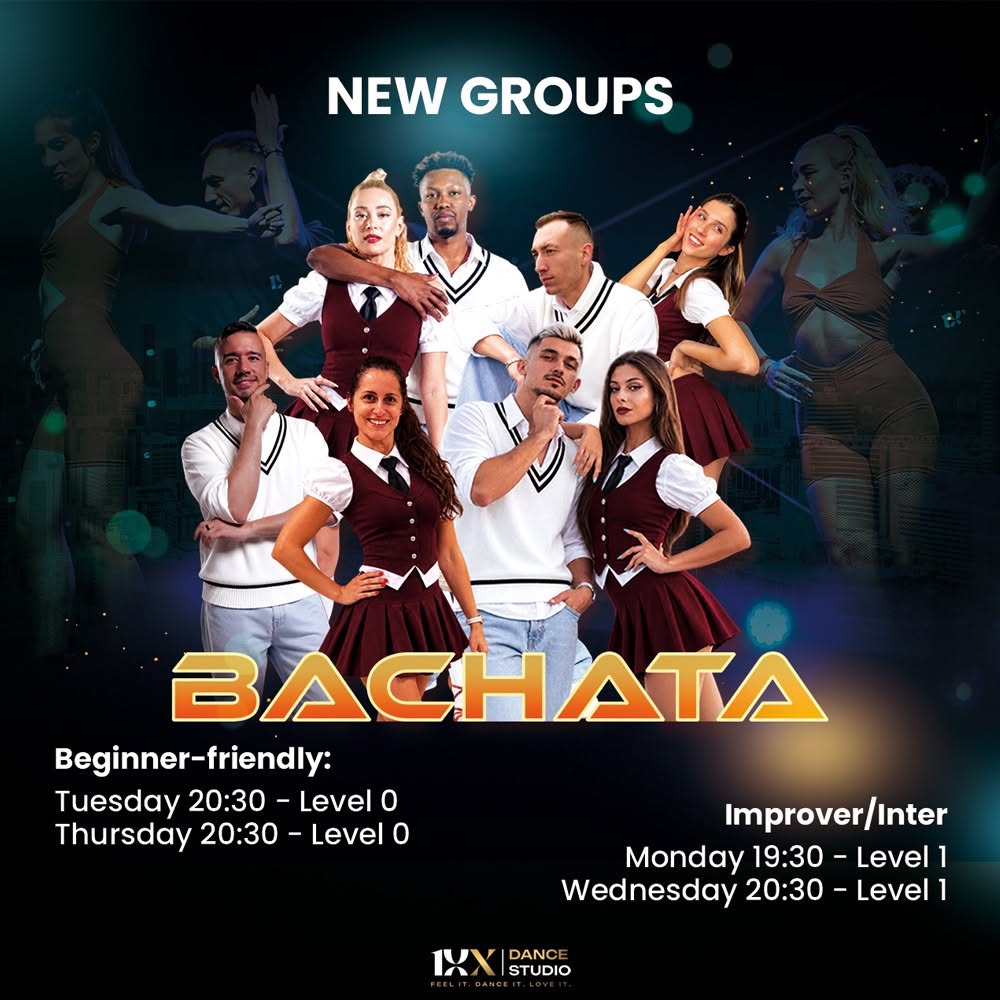 NEW GROUPS • BACHATA • BEGINNERS IMPROVER