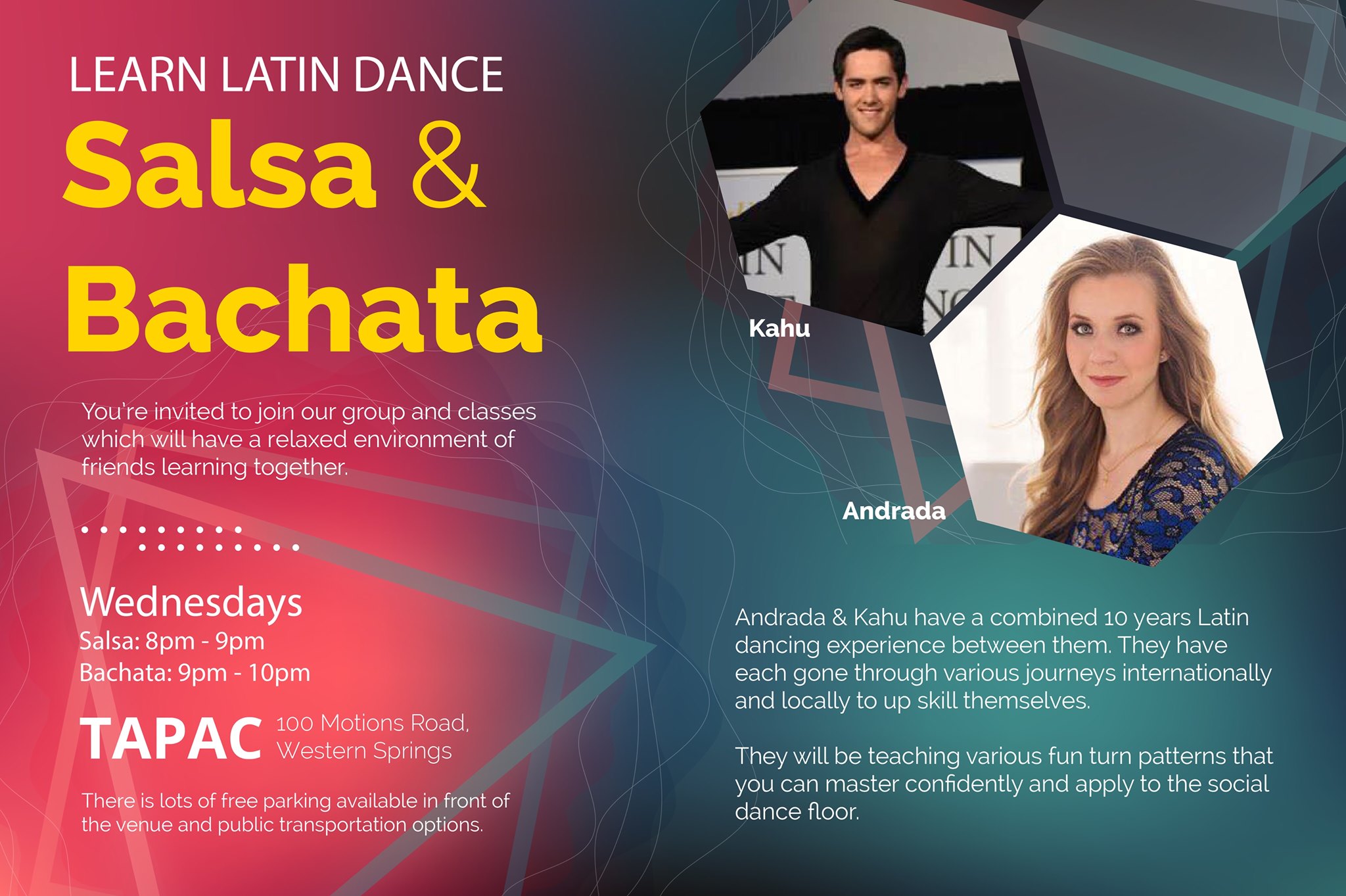 Salsa & Bachata Classes - A&K