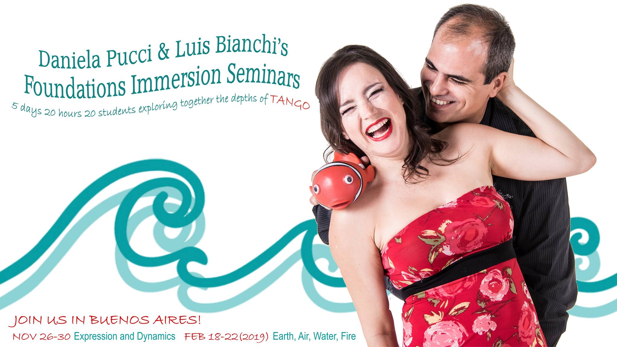 Expression and Dynamics: 20-Hour Seminar by Daniela & Luis