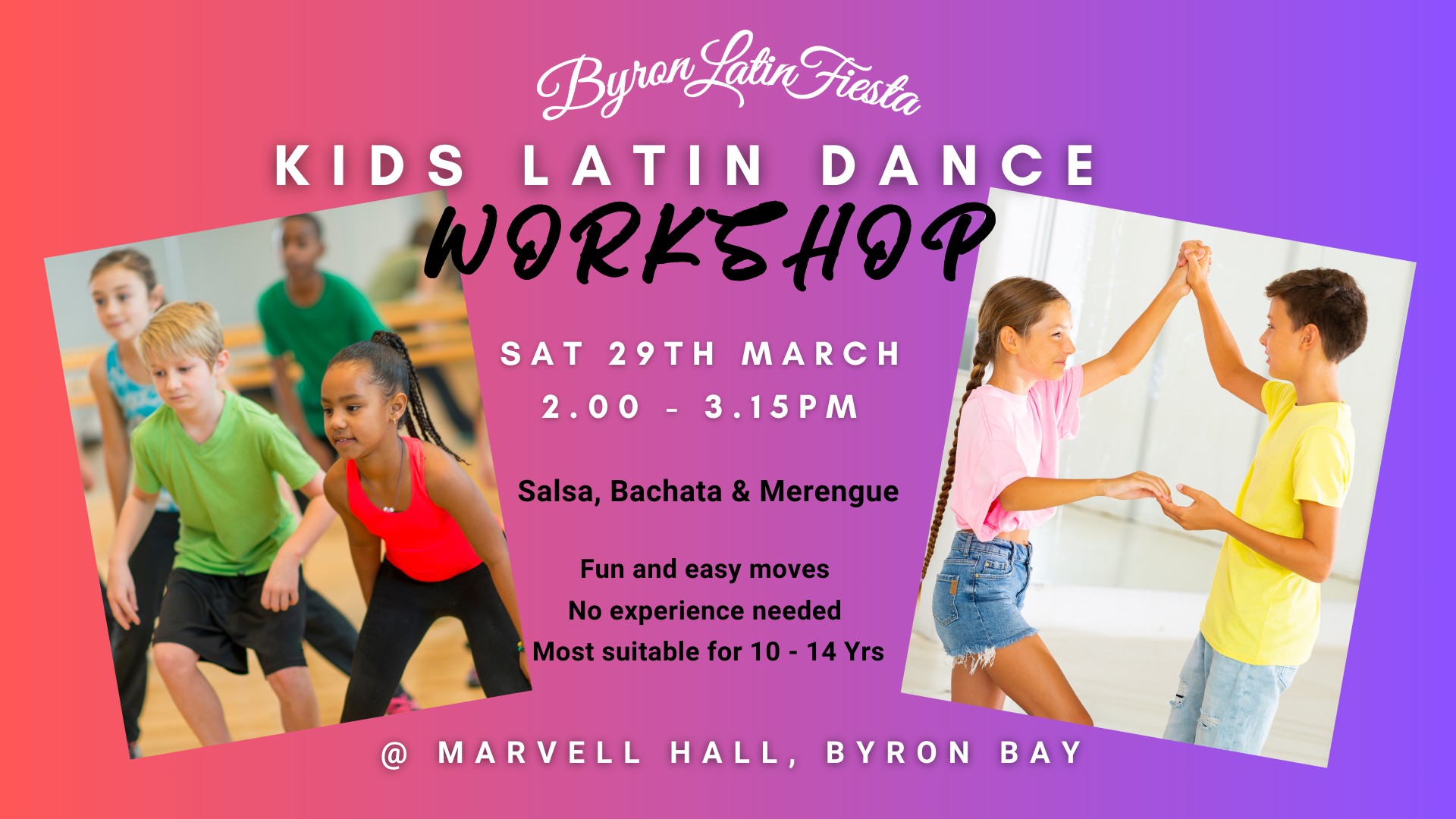 KIDS LATIN DANCE WORKSHOP