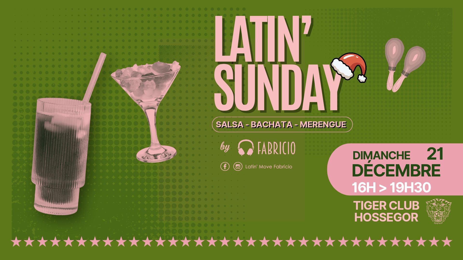 LATIN' SUNDAY, LA DER DE L'ANNÉE : salsa, bachata, merengue à Hossegor